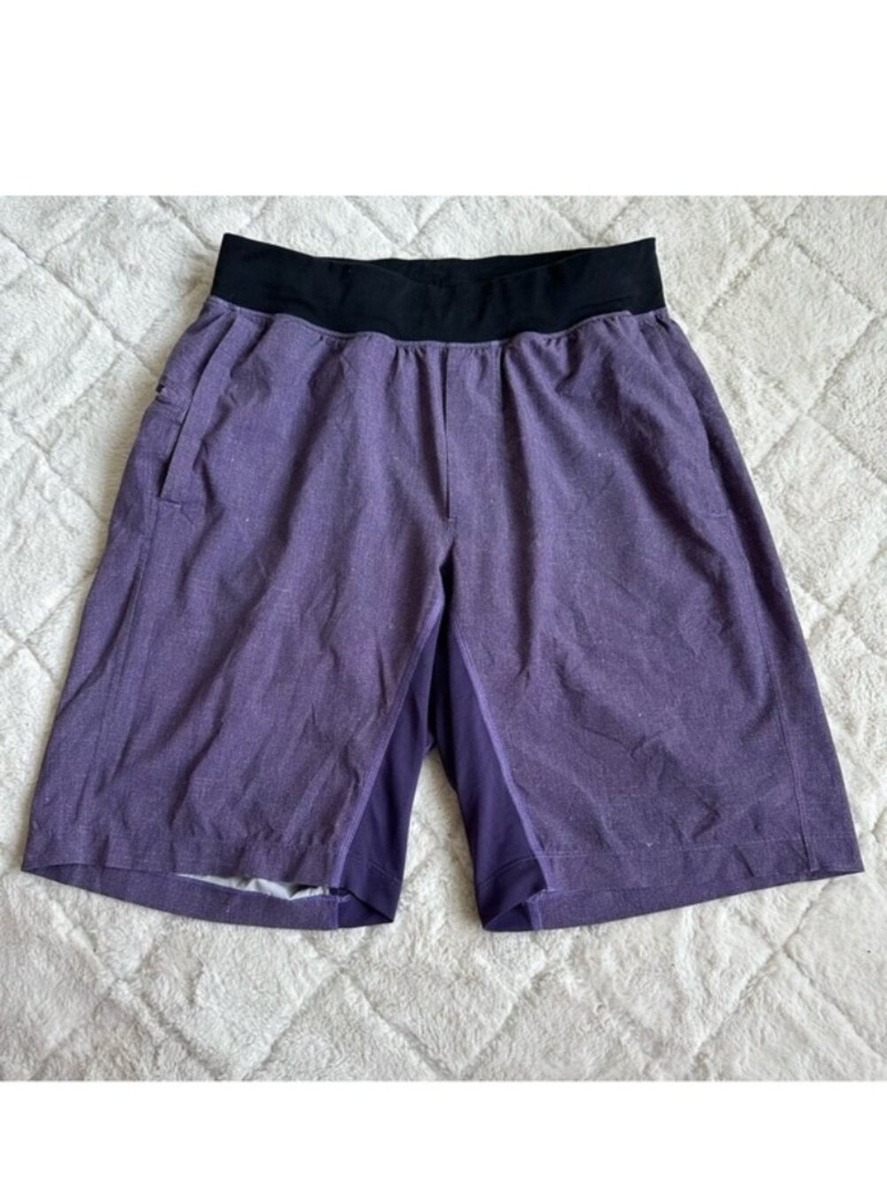 Lululemon | Purple Men’s T.H.E. Short 9" | Size Small
